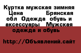 Куртка мужская зимняя › Цена ­ 1 000 - Брянская обл. Одежда, обувь и аксессуары » Мужская одежда и обувь   